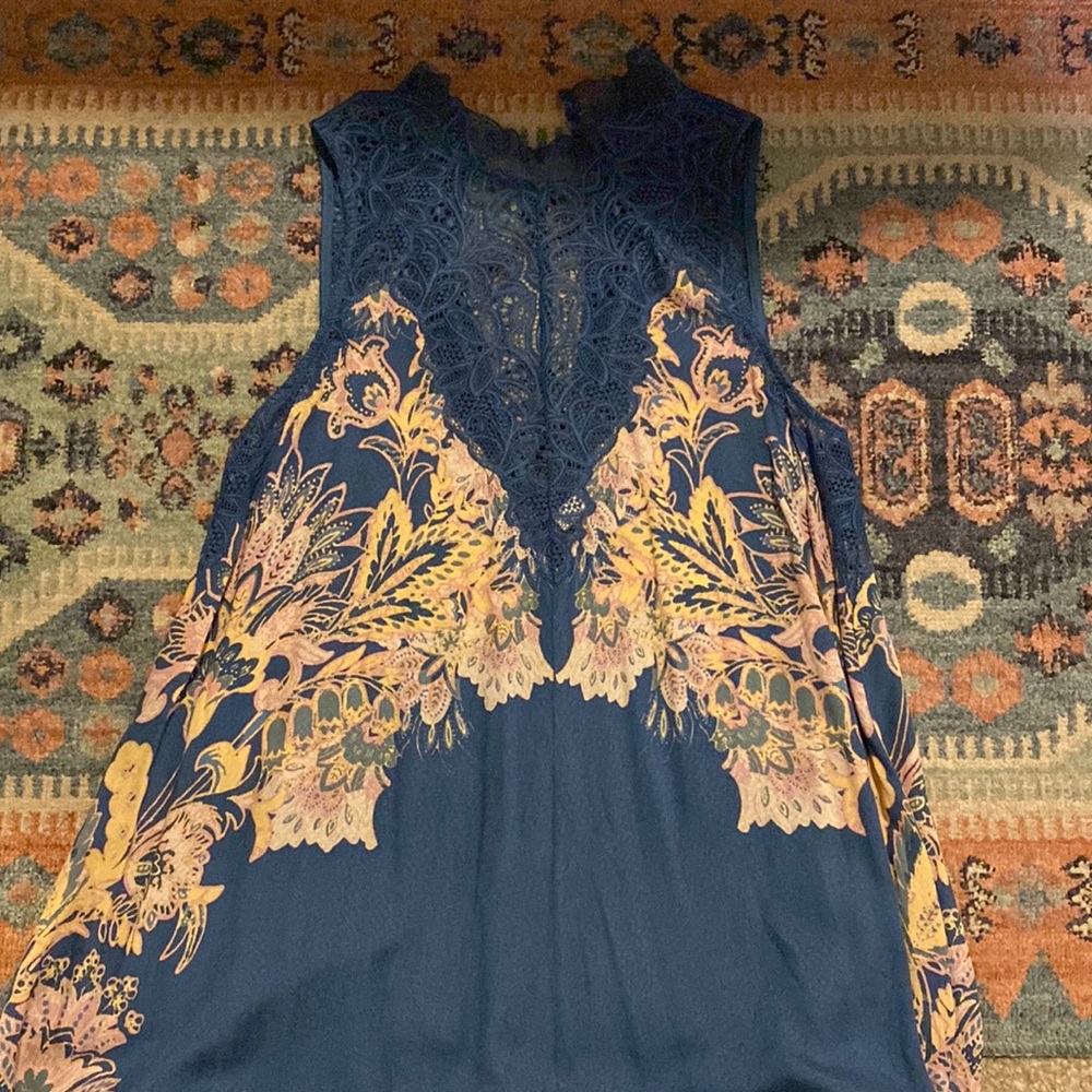 Free People, above knee sun dress, size small